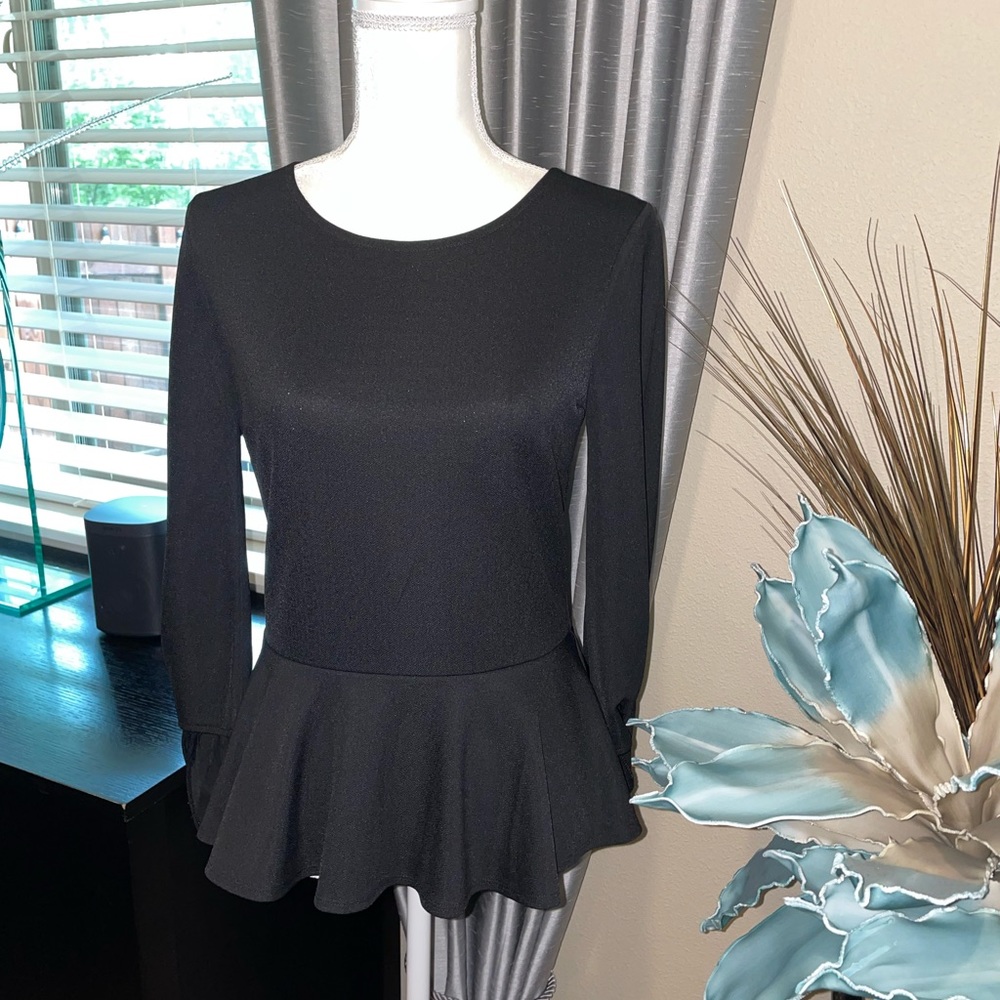 Banana Republic black blouse